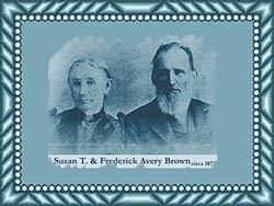 Frederick Avery Brown and Susan T. Knowles Brown circa 1837