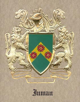 Inman rose coat-of-arms